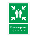 Verzamelplaats bij evacuatie & Verzamelplaats bij evacuatie & Verzamelplaats bij evacuatie