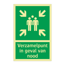 Verzamelpunt in geval van nood & Verzamelpunt in geval van nood & Verzamelpunt in geval van nood