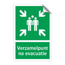 Verzamelpunt na evacuatie & Verzamelpunt na evacuatie & Verzamelpunt na evacuatie