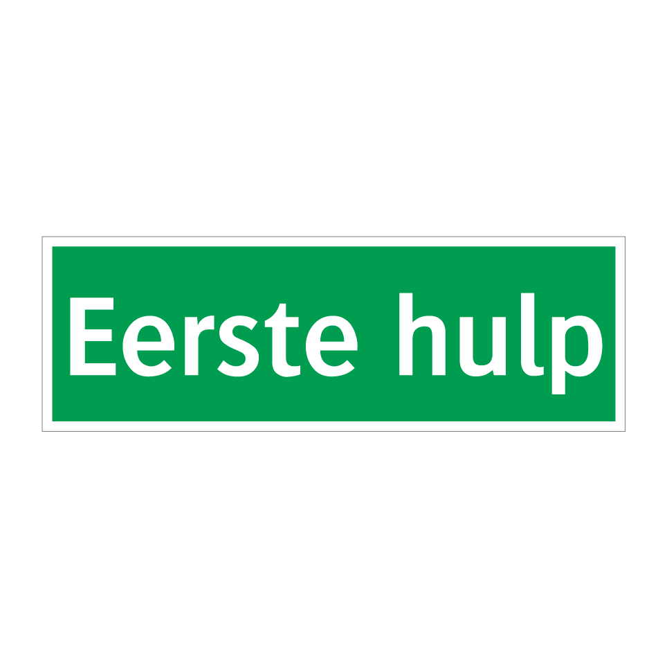 Koop Eerste hulp bord | SignOnline | NL-E118