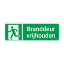 Branddeur vrijhouden & Branddeur vrijhouden & Branddeur vrijhouden & Branddeur vrijhouden