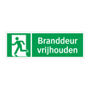 Branddeur vrijhouden & Branddeur vrijhouden & Branddeur vrijhouden & Branddeur vrijhouden