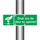 Druk om de deur te openen & Druk om de deur te openen & Druk om de deur te openen