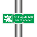 Druk op de balk om te openen & Druk op de balk om te openen & Druk op de balk om te openen
