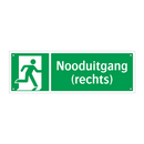 Nooduitgang (rechts) & Nooduitgang (rechts) & Nooduitgang (rechts) & Nooduitgang (rechts)