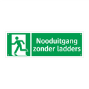 Nooduitgang zonder ladders & Nooduitgang zonder ladders & Nooduitgang zonder ladders