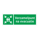 Verzamelpunt na evacuatie & Verzamelpunt na evacuatie & Verzamelpunt na evacuatie