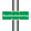 Nooddeurbediening & Nooddeurbediening & Nooddeurbediening