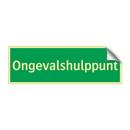 Ongevalshulppunt & Ongevalshulppunt & Ongevalshulppunt & Ongevalshulppunt