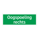 Oogspoeling rechts & Oogspoeling rechts & Oogspoeling rechts & Oogspoeling rechts