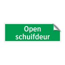 Open schuifdeur & Open schuifdeur & Open schuifdeur & Open schuifdeur