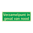 Verzamelpunt in geval van nood & Verzamelpunt in geval van nood & Verzamelpunt in geval van nood