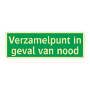 Verzamelpunt in geval van nood & Verzamelpunt in geval van nood & Verzamelpunt in geval van nood