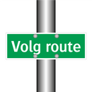 Volg route & Volg route & Volg route