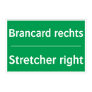 Brancard rechts - Stretcher right & Brancard rechts - Stretcher right