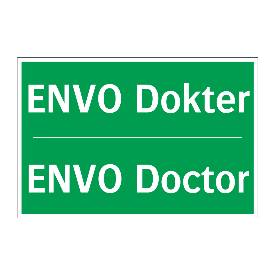 Koop ENVO Dokter - ENVO Doctor bord | SignOnline | NL-E530