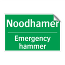 Noodhamer - Emergency hammer & Noodhamer - Emergency hammer & Noodhamer - Emergency hammer