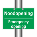 Noodopening - Emergency opening & Noodopening - Emergency opening & Noodopening - Emergency opening