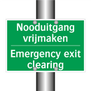 Nooduitgang vrijmaken - Emergency exit clearing & Nooduitgang vrijmaken - Emergency exit clearing