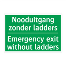 Nooduitgang zonder ladders - Emergency exit without ladders /.../