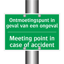 Ontmoetingspunt in geval van een /.../ - Meeting point in case of /.../