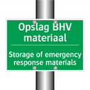 Opslag BHV materiaal - Storage of emergency response /.../