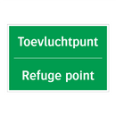 Toevluchtpunt - Refuge point & Toevluchtpunt - Refuge point & Toevluchtpunt - Refuge point