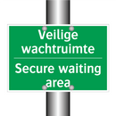 Veilige wachtruimte - Secure waiting area & Veilige wachtruimte - Secure waiting area