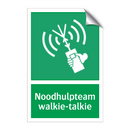 Noodhulpteam walkie-talkie & Noodhulpteam walkie-talkie & Noodhulpteam walkie-talkie