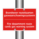 Brandweer routekaarten gaswaarschuwingssysteem /.../ - Fire department route cards gas warning /.../