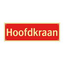 Hoofdkraan & Hoofdkraan & Hoofdkraan & Hoofdkraan