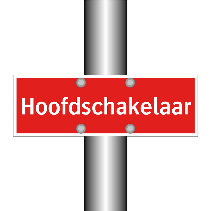 Hoofdschakelaar & Hoofdschakelaar & Hoofdschakelaar