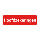 Hoofdzekeringen & Hoofdzekeringen & Hoofdzekeringen & Hoofdzekeringen & Hoofdzekeringen