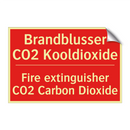 Brandblusser CO2 Kooldioxide - Fire extinguisher CO2 Carbon Dioxide
