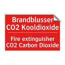 Brandblusser CO2 Kooldioxide - Fire extinguisher CO2 Carbon Dioxide
