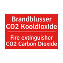 Brandblusser CO2 Kooldioxide - Fire extinguisher CO2 Carbon Dioxide