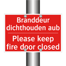 Branddeur dichthouden aub - Please keep fire door closed