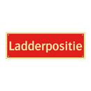 Ladderpositie & Ladderpositie & Ladderpositie & Ladderpositie