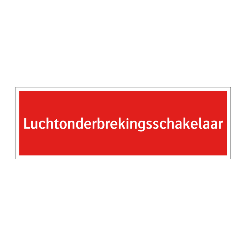 Luchtonderbrekingsschakelaar & Luchtonderbrekingsschakelaar & Luchtonderbrekingsschakelaar