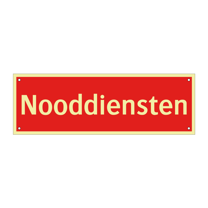 Nooddiensten & Nooddiensten & Nooddiensten & Nooddiensten