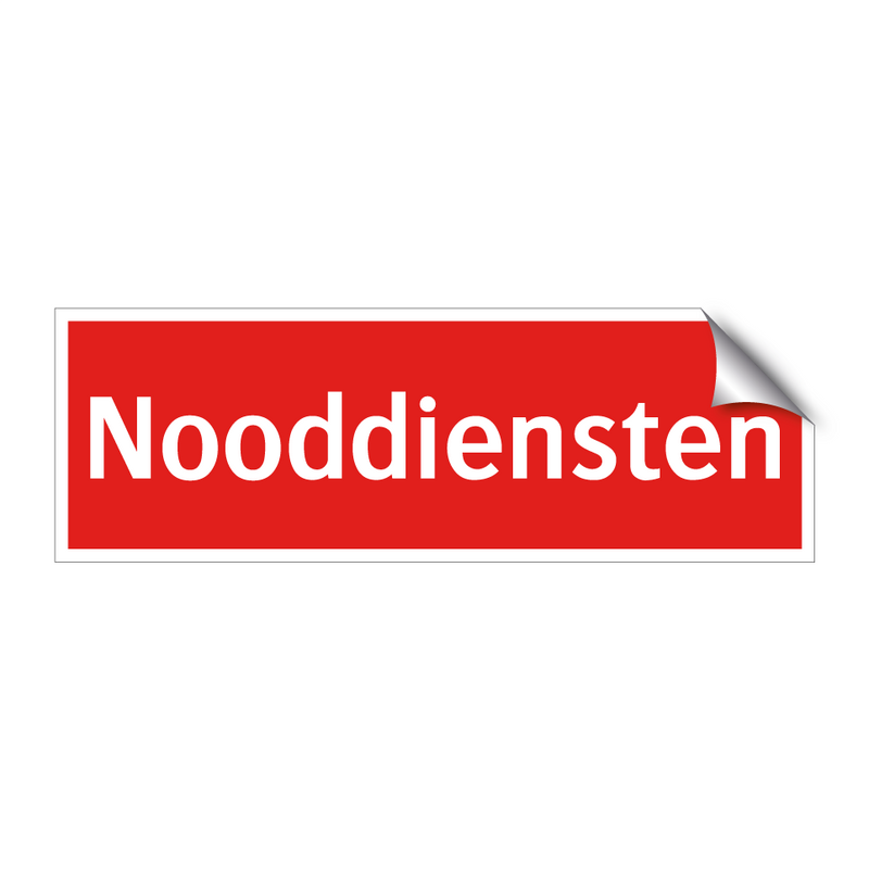 Nooddiensten & Nooddiensten & Nooddiensten & Nooddiensten