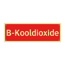 B-Kooldioxide & B-Kooldioxide & B-Kooldioxide & B-Kooldioxide