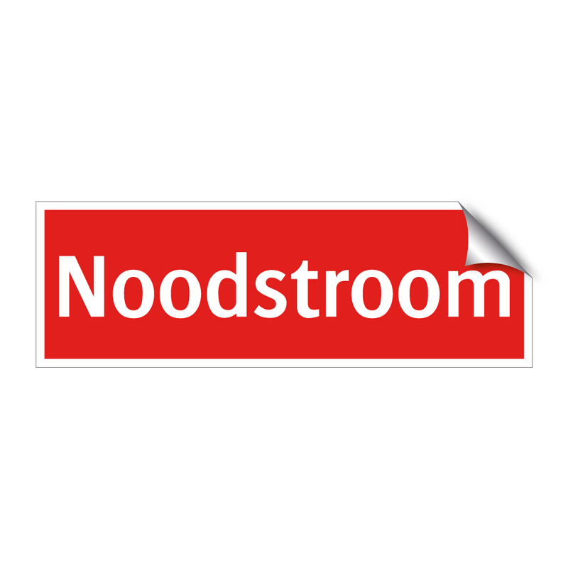 Noodstroom & Noodstroom & Noodstroom & Noodstroom