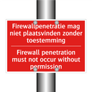 Firewallpenetratie mag niet plaatsvinden /.../ - Firewall penetration must not occur without /.../