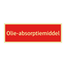 Olie-absorptiemiddel & Olie-absorptiemiddel & Olie-absorptiemiddel & Olie-absorptiemiddel