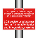 CO2-apparaat Gebruikt tegen branden in brandbare /.../ - CO2 device Used against fires in flammable /.../