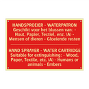 HANDSPROEIER - WATERPATRON Geschikt voor /.../ - HAND SPRAYER - WATER CARTRIDGE Suitable /.../