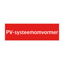 PV-systeemomvormer & PV-systeemomvormer & PV-systeemomvormer & PV-systeemomvormer