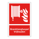 Brandslanghaspel Vrijhouden