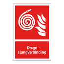 Droge slangverbinding